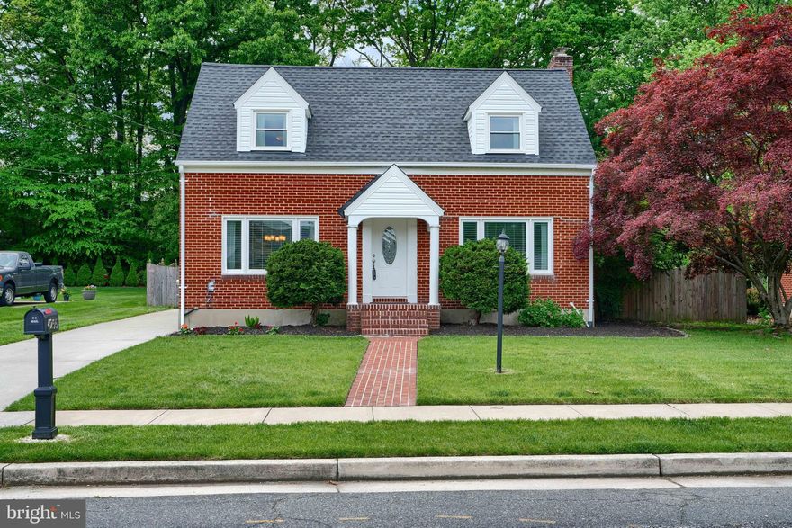 **OPEN HOUSE SAT, MAY 10TH FROM 11:00-1:00PM**
This GEM checks all the boxes! Located in an established Nottingham community on a no-thru street, this all brick cape cod offers privacy with many conveniences to local venues and roadways. Charming and meticulously kept over the years, it  showcases the perfect blend of character, modern updates and a practical floor plan for today's living.   This home is deceivingly large with a fabulous updated interior and awesome fully fenced flat rear yard. As you enter the home, you'll find three fully finished levels with loads of natural light, neutral & fresh color palette and beautiful hardwood flooring. The stunning kitchen boasts high-end cabinetry, granite countertops, breakfast bar, and stainless steel appliances flowing seamlessly into the inviting breakfast room. An adjacent living room is a great place for relaxing or movie night with a gas fireplace accent. The upper level features a renovated full bath with three generously sized bedrooms. The primary bedroom offers three closets including a walk-in. Additional finished space can be found in the fully finished lower level which includes a large rec or multi-use room, a full bath,  office space or possible 4th bedroom, laundry and storage. Updates include new roof -2022, new windows-2017, new HVAC- 2020, whole house humidifier- 2025, Anderson Slider- 2020, new washer/dryer-2022, kitchen appliances- all 2021 or newer, water filtration and softener- 2022. **See uploaded Features and Updates Document for full list of updates**