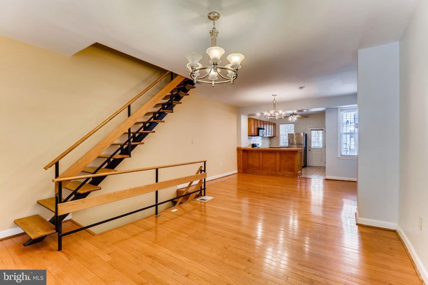 What a beautiful place to call home!This updated town home features 2 bedrooms and 2 baths. It is conveniently located in Greektown, minutes from Canton square, schools,restaurants, stores, Patterson park, Johns Hopkins Bayview, I 95 and I-895. Hurry, to make this home yours today!The house is being sold AS IS!