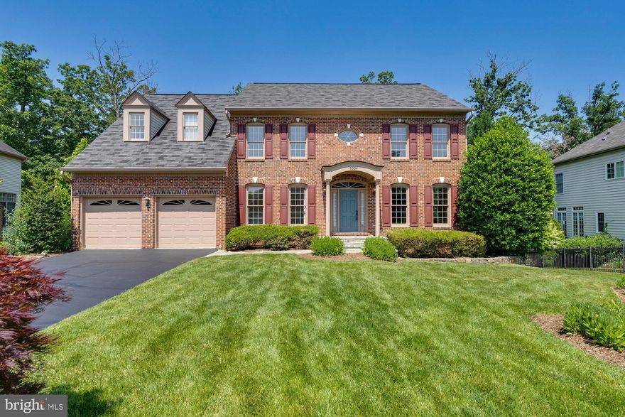 Gorgeous home in the highly desirable community, Ridges of Alexandria and inside the beltway! This home features 4 bedrooms, 4.5 bathrooms, 4,344 square feet over 3 levels. The main level’s attention to detail includes recessed lighting, crown molding, chair railing, hardwood floors, and plenty of windows allowing for tons of natural light. Welcoming foyer that leads up to spacious living room and dining room. The layout allows for great flow from room to room for entertainment. Gourmet kitchen with center island, granite countertops, stainless steel appliances, double wall oven, built-in microwave, bar seating option, and breakfast area. Main level also features a family room with stone fireplace, office, large sunroom with easy access to deck, and a half bath. Upper level features the owner's suite with vaulted ceilings, sitting area, and walk-in closet. Spa-like en suite bathroom with dual vanity, soaking tub, and walk-in shower. Three additional spacious bedrooms, one en suite bath, a Jack and Jill bath, and a convenient laundry room on the upper level. Finished walk-out basement features a recreation room with lots of potential to make a media room, playroom or gym. Lower level also features a bonus room and full bathroom. Outdoors features a spectacular multi-level deck across the back of the home and patio that backs to trees, great for watching wildlife. Close proximity to shops and restaurants. Nearby Parklawn, Holmes, and Annandale Pyramid.