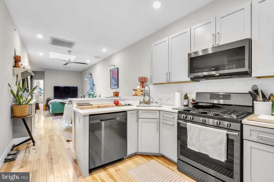 Available Early June:

Welcome to 1142 Frankford Ave #4! This stunning 2-bedroom, 2-bathroom apartment boasts luxurious features, including a rooftop deck, two balconies, keyless entry, central air, in-unit laundry, and a skylight. The spacious common area welcomes you with hardwood floors, recessed lighting, and a bright, airy atmosphere. The modern kitchen, separated by counter seating, offers gray shaker cabinets, quartz countertops, subway tile backsplash, and sleek appliances for effortless cooking. A full bathroom with stylish tiling and a tub/shower combo is conveniently located off the living area. The first bedroom features a ceiling fan, great sunlight, and ample closet space, while the larger primary bedroom includes a private balcony, closet, and attached full bath. Relax on the additional balcony or rooftop deck, perfect for warm-weather enjoyment. Don’t miss the comfort and convenience of this gorgeous unit—schedule your tour today!

Lease Terms:

Generally, 1st month, 12th month, and 1 month security deposit due at, or prior to, lease signing. Other terms may be required by Landlord. $55 application fee per applicant. Pets are conditional on owner’s approval and may require an additional fee and/or monthly pet rent, if accepted. (Generally, $500/dog and $250/cat, and/or monthly pet rent). Tenants responsible for: electricity, gas, cable/internet, and a $55/month flat water fee. Landlord Requirements: Applicants to make 3x the monthly rent in verifiable net income, credit history to be considered (i.e. no active collections), no evictions within the past 4 years, and must have a verifiable rental history with on-time rental payments. Exceptions to this criteria may exist under the law and will be considered.