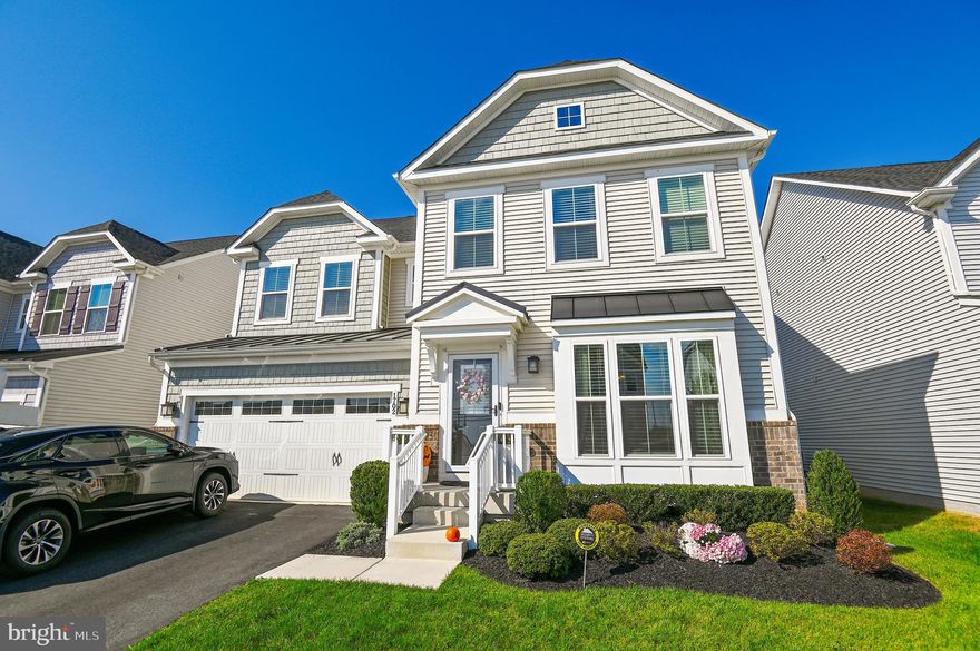 Top Tier! Located at the Top of Bulle Rock!  Traveling 95N Turn RT onto Bulle Rock Road and a Left onto Scenic Manor Drive.  Newly built, less than 3 years. Enjoy the beauty, convenience, community and everything luxury living in Havre De Grace offers.
The Highest Quality windows,  flooring, counter tops, railings, deck, porch and a fenced in yard perfect for entertaining.  Spacious bedrooms, bath rooms and  a huge walk out basement with tons of storage.  A must see! Call the listing agent for showing.