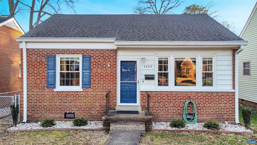 Welcome to 4803 Patterson Avenue, Richmond, VA 23226 ? an adorable ranch home in an unbeatable location! Just a short walk to the shops and restaurants at Patterson & Libbie, this home offers the perfect blend of charm, convenience, and low-maintenance living. This 2-bedroom, 1 full bath home features newly refinished hardwood floors and beautiful granite countertops in the kitchen. The fully renovated bathroom showcases a classic white subway tile shower surround and large ceramic tile flooring for a fresh, timeless look. Major updates provide peace of mind, including a new HVAC system (2023), new roof (2018), an encapsulated crawl space, and solar panels that convey with the home for added energy efficiency. Enjoy both on- and off-street parking, plus a carport and a fully fenced rear yard ? perfect for relaxing, pets, or entertaining. One-level living in a fantastic location ? don?t miss this gem in the heart of Richmond!,Granite Counter,Painted Cabinets,White Cabinets,Wood Cabinets