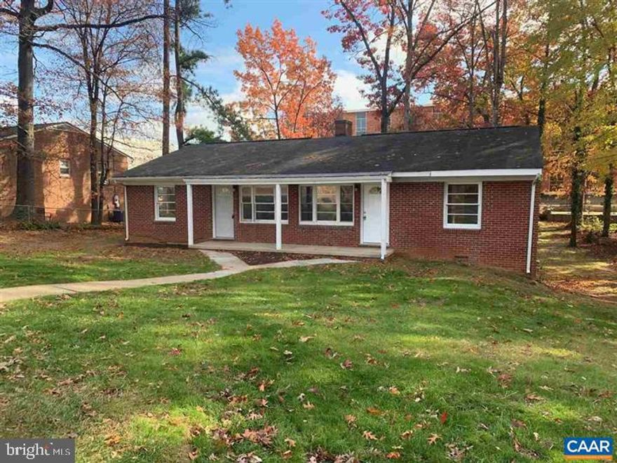 Well-maintained, exceptionally-located duplex in the City of Charlottesville. Across the street from Stonefield Shopping Center, Trader Joe's & Costco. Fully leased through 07/31/24 at $2,735/month: $1,435 for Unit A & $1,300 for Unit B. Professionally managed by BlueSky Property Management. Showings by appointment only.