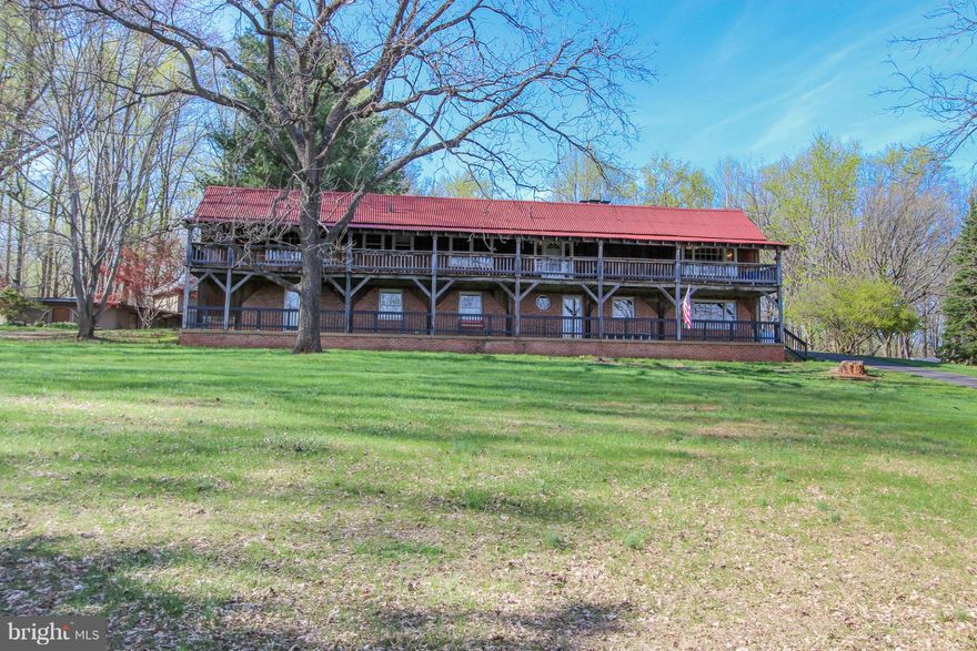 1 of a Kind, Must See! Gorgeous home on 1.24 acres. In-grnd pool, privacy trees, two 80ft long porches &  patio, New HVAC. Upper lvl 2 MA BR's w/ sep BA, 2 vanities, vaulted ceiling, gorgeous wood & character. Upper lvl open liv, din, kitch combo w/ carpet &  hdwd. Lg kitch w/ space for island, newer app, nat light. Main lvl lg rec rm, sep lndry rm, sep office space,3rd BR not legal w/ full BA.
