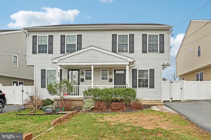 Welcome home to this beautifully maintained 3-bedroom, 2.5-bath home offering comfortable living and versatile space throughout. Upon entry, the inviting living room features an open floor plan filled with abundant natural light, creating a warm and welcoming atmosphere.

The upgraded modern kitchen is a true highlight, showcasing stainless steel appliances, a stylish tile backsplash, and a breakfast bar with seating—perfect for casual meals or entertaining. An adjacent eat-in dining area provides additional space for gatherings, while a half bath completes the main level.

Upstairs, you’ll find three generously sized bedrooms, including a spacious primary suite with double closets and a private en-suite bath. The fully finished basement offers endless possibilities—ideal for a family room, home office, gym, or play space—along with ample storage and a dedicated laundry area equipped with high-quality, energy-efficient Samsung washer and dryer.

Outdoor living is just as enjoyable, with a charming front porch and a fully fenced backyard offering privacy and room to relax or entertain. The rear patio is perfect for outdoor dining and gatherings, and a storage shed provides added functionality for tools, equipment, or seasonal items.

This home effortlessly combines modern upgrades, flexible living spaces, and inviting outdoor areas—ready for you to move right in and make it your own.

 Mortgage savings may be available for buyers of this listing.