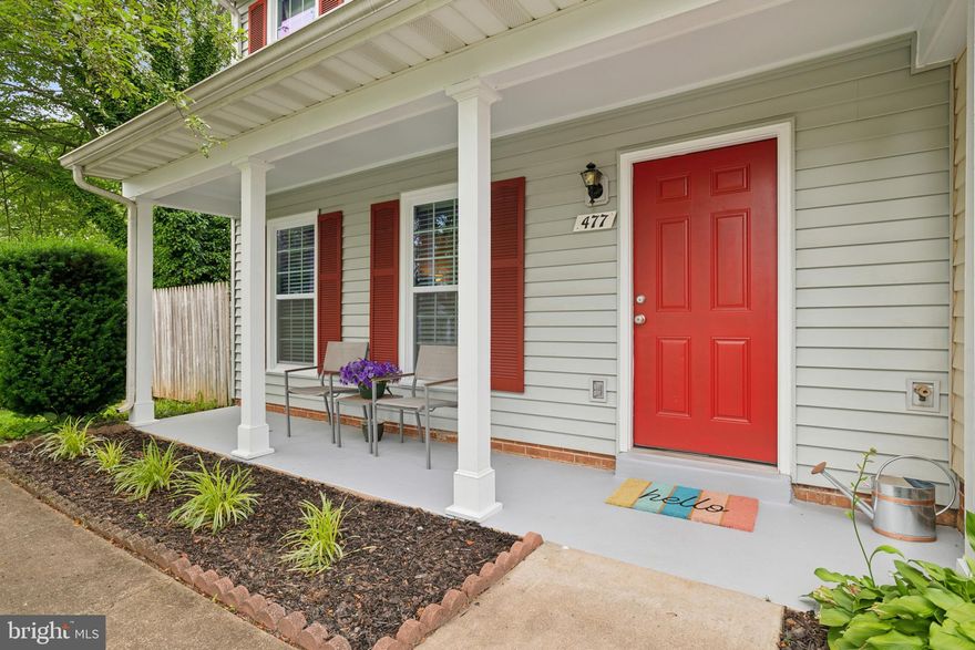 Welcome to 477 Denning Court, a beautiful end unit townhome in the sought-after community of Bear Wallow Knolls in Warrenton. This prime location offers easy access to restaurants, shopping, parks, and more, perfect for those who enjoy convenience and an active lifestyle.
Upon entering, you'll find a beautifully updated home with elegant tile floors on the main level, seamlessly connecting the living room, dining area, and modern kitchen equipped with stainless steel appliances. The living room features a cozy fireplace, adding warmth and charm to the space. The dining area leads to a spacious patio, perfect for entertaining, and a large fenced-in yard, providing a secure and private space for kids or pets to play freely.
Upstairs, there are three generously sized bedrooms with ample closet space, complemented by two full bathrooms. The second floor features brand-new carpeting, adding a fresh and cozy touch to the living spaces.
This home also offers quick and easy access to major commuter routes including Rt 17, I-66, and Rt 29. With two assigned parking spots and ample visitor parking, parking will never be an issue for you or your guests.
Don't miss out on the opportunity to own this Warrenton gem! Schedule a showing today and experience the perfect blend of modern updates, comfort, and prime location at 477 Denning Court.
Open Sunday 1 to 4pm