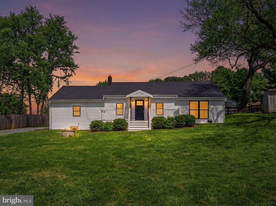 Welcome to this stunning, top-to-bottom renovation in the heart of historic Paeonian Springs. This beautiful one-level rambler has been completely reimagined for 2026, offering 3 spacious bedrooms and 2 luxurious baths with every single detail being brand new. Step inside to a airy light-filled open floor plan featuring gleaming plank wood floors and a designer kitchen that serves as the heart of the home. No surface was left untouched. Enjoy the peace of Paeonian Springs, steps away from the W & OD Trail, and minutes  from the Harmony Park and Ride. Great opportunity in one of Loudoun County's most charming villages.