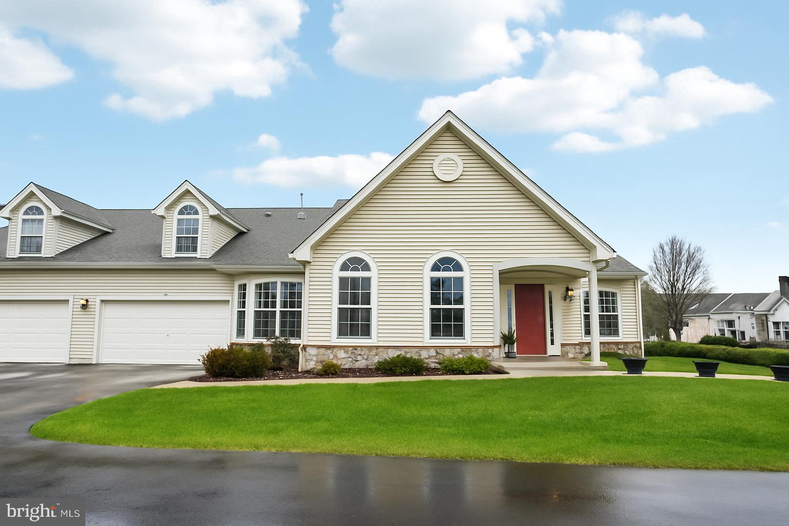 Back on the market due to buyer cold feet! Their loss is YOUR gain!!
Showings begin 7/31/2025, with open house Sunday 08/03/2025.
Welcome to your dream home in the sought-after Villas at Shadybrook, an exclusive 55+ community in beautiful Bucks County. This 2-bedroom, 2-bath carriage home with a spacious loft offers a thoughtfully crafted living space, blending elegance, comfort, and functionality into one inviting package.
Step inside to find gleaming hardwood floors and soaring ceilings that create a bright, open feel throughout the main living area. The layout flows seamlessly from the formal dining space to a cozy living room adding warmth and character. Whether you’re entertaining guests or enjoying a quiet evening in, the ambiance is always just right.
The heart of the home is the gorgeous kitchen, featuring classic wood cabinetry, granite countertops, stainless steel appliances, and a breakfast bar perfect for casual meals or morning coffee. Just off the kitchen, a light-filled sitting room provides a peaceful space for reading, relaxing, or working from home.
The main-floor primary suite is your private retreat, complete with vaulted ceilings, two large closets (including a walk-in), and an en-suite bathroom, walk- in shower, and dual vanities. A second bedroom and full hall bath are located just down the hall—perfect for guests or multi-use needs.
Upstairs, the generous loft space offers endless possibilities—home office, hobby room, or cozy guest nook—complete with additional storage.
Additional perks include a laundry room with additional cabinetry and an attached two-car garage for easy everyday living.
The homeowner wants you to feel comfortable with your purchase and is offering a FREE ONE YEAR HOME WARRANTY!
Life at the Villas at Shadybrook means more than just a beautiful home—it’s a vibrant lifestyle. The private clubhouse is a hub for community events and features indoor and outdoor pools, a fitness center, library, and ballroom. Conveniently located near shopping (including the new Wegmans!), dining, and major routes like I-95, you’ll have quick access to Philadelphia, New York, and the Jersey Shore.
If you’re looking for low-maintenance living in a luxurious setting with top-notch amenities, this is the one you’ve been waiting for. Come experience everything this special home—and community—has to offer.