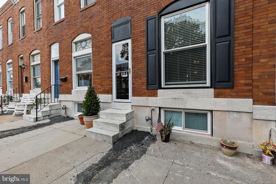 Meticulously maintained 2 Bed 2 Bath rowhome in the heart of Canton.  Located steps from Patterson Park, Canton Square, and endless shopping and dining options. Hardwoods throughout the main and upper level. A spacious updated kitchen features granite countertops, stainless steel appliances, and an abundance of cabinet space. Enjoy a cup of coffee on the oversized rear deck! The upper level features 2 bedrooms and 1 large full bath with jetted tub. Find brand new carpets and a full bath in the fully finished lower level which could be used as an additional family room or a 3rd bedroom as it has a walk-out door to the rear. Brand New Windows installed in May 2021!