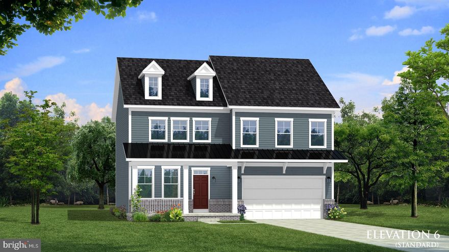 *PENDING* The only community within historic Charles Town with resort style amenities!
**UP TO $12,500 CLOSING COST ASSISTANCE AVAILABLE ON SELECT HOMES, FOR PRIMARY RESIDENCE WITH USE OF APPROVED LENDER AND TITLE!**
ATTACHED 2 CAR GARAGE INCLUDED!!!  Live the Huntfield lifestyle in Charles Town's largest planned community ideally situated along the rolling hills of the Blue Ridge Mountains! Welcome to the Bridgeport II, a place where style meets functionality! Crossing the threshold, you'll find an open concept layout that includes a bright gathering room with an optional fireplace, a spacious kitchen with a large island and walk-in pantry, a mudroom, a powder room, and a flex room or main level bedroom. Moving upstairs, you'll discover a private primary suite that comes with a sizable walk-in closet and luxurious bathroom featuring a dual sink vanity, a large tub, and a walk-in shower. Beyond the primary suite, you will find additional bedrooms, a hall bathroom, and a laundry room on the second level. Need additional storage space? Consider a finished basement or recreation room; the options are endless with this flexible and versatile floor plan! *Photos may not be of actual home. Photos may be of similar home/floorplan if home is under construction or if this is a base price listing.