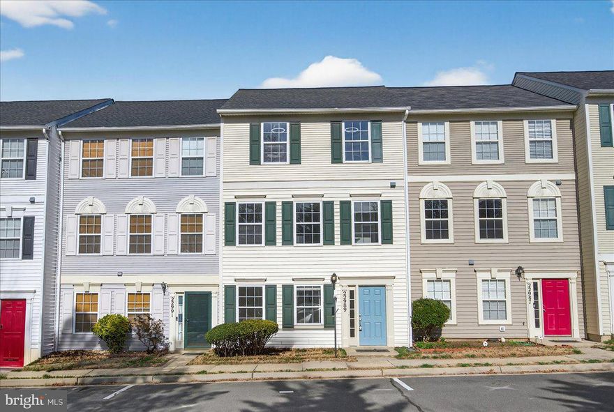Welcome to this bright and light filled 4 bedroom and 3.5 baths Townhouse located at 22989 Whitehall Terrace, in the charming Grovewood community in Sterling Virginia. This Townhouse is full of upgrades that include new roof (2022), new deck (2022), new water heater (2023), new flooring (2025), kitchen updated (2023), new stainless steel appliances (2023). The whole house has been freshly painted and modernized. Upon arrival, you will enter into the lower level with a two story foyer, flex office/bedroom space and full bathroom. An adjoining recreation room can be used as a family room, home gym, or an in-law suite and leads out to the private and fenced backyard . Head up the stairs to the main level which boasts a spacious living room with a wall of natural light and hardwood floors. The adjoining dining area leads out to the party deck, providing the perfect space for hosting gatherings and enjoying meals with family and friends. The modern kitchen that has been updated with all stainless steel appliances and granite countertops. Upper level features a Primary owner suite with it's own bathroom and a walk-in closet. Upper level also has two additional bedrooms with a full upgraded bathroom. Home has two dedicated parking spots in the back and a third unmarked space with a parking permit. Located close to Route 28 and 267, Dulles Airport and the charm of historic downtown Herndon, this community includes an outdoor pool, tennis court and tot lot playground.
