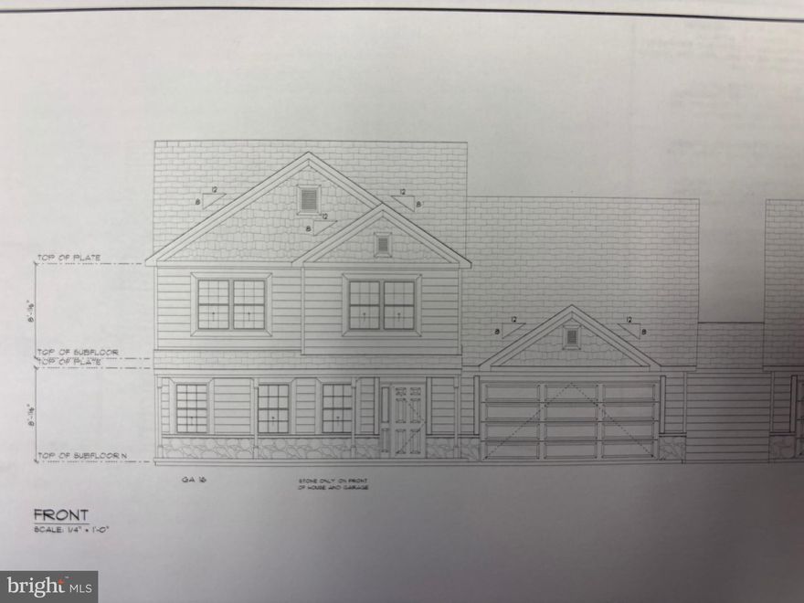 New build colonial in Greene Acres. Completion in May 2026.
Still time to pick your granite, flooring and paint colors. Wooded setting and a cul-de-sac lot.