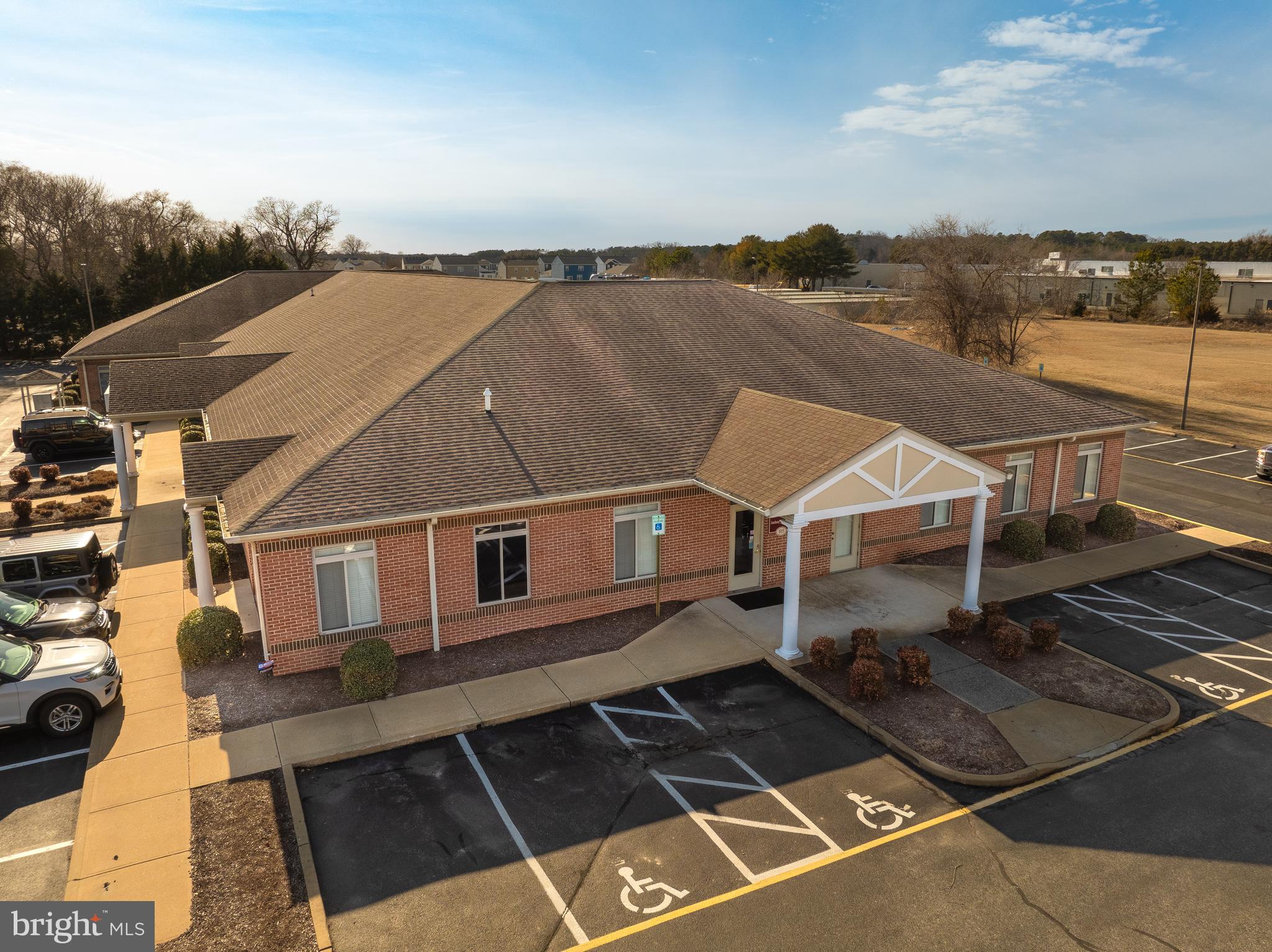 Exceptional office unit that offers a flexible layout adjacent to the Pemberton Business Center. Located on the West side of Salisbury near the established residential neighborhoods. The unit includes a large lobby area with six (6) private offices, four (4) exam rooms, a compact kitchen area, and two (2) restrooms, making it well-suited for professional, medical, or business purposes. Its prime location ensures excellent visibility and accessibility, with ample parking available to accommodate clients and staff.