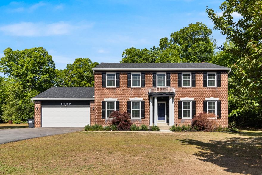 Located near La Plata, this home offers convenient access to commuter routes, nearby military bases, and park-and-ride bus services. Enjoy proximity to county and state parks, as well as shopping, dining, and services, all while coming home to a quiet, established neighborhood setting.
Spacious and beautifully updated, this 4-bedroom, 3.5 bath brick-front colonial offers over 3,400 sq. ft. of living space, an in-ground pool, and a fantastic backyard—perfect for everyday living and entertaining.
Inside, you’ll find fresh paint and new carpet throughout. The main level features a welcoming layout centered around a cozy brick wood-burning fireplace. The kitchen is a standout with quartz countertops, an electric cooktop, double wall ovens, and plenty of cabinet and prep space.
Upstairs, the bedroom level includes a generous primary suite plus additional well-sized bedrooms and updated baths. With 3 full baths and 1 half bath, there’s room for everyone. The home’s two-story design and thoughtful floor plan provide excellent flow and flexibility.
Outdoor living is a true highlight. Step out to the screened porch and composite deck overlooking a large, flat backyard with a 16' x 32' in-ground freshwater swimming pool. The pool cover and filter were replaced in 2021, making it ready for seasons of enjoyment. The property also includes a two-car attached garage and ample driveway parking.
Major systems have been proactively updated for peace of mind: Roof replaced in 2023 with 50-year shingles .Windows replaced in 2021. Septic system replaced in 2001. This move-in ready colonial blends classic curb appeal, modern updates, and an ideal backyard oasis ready for its next owner.