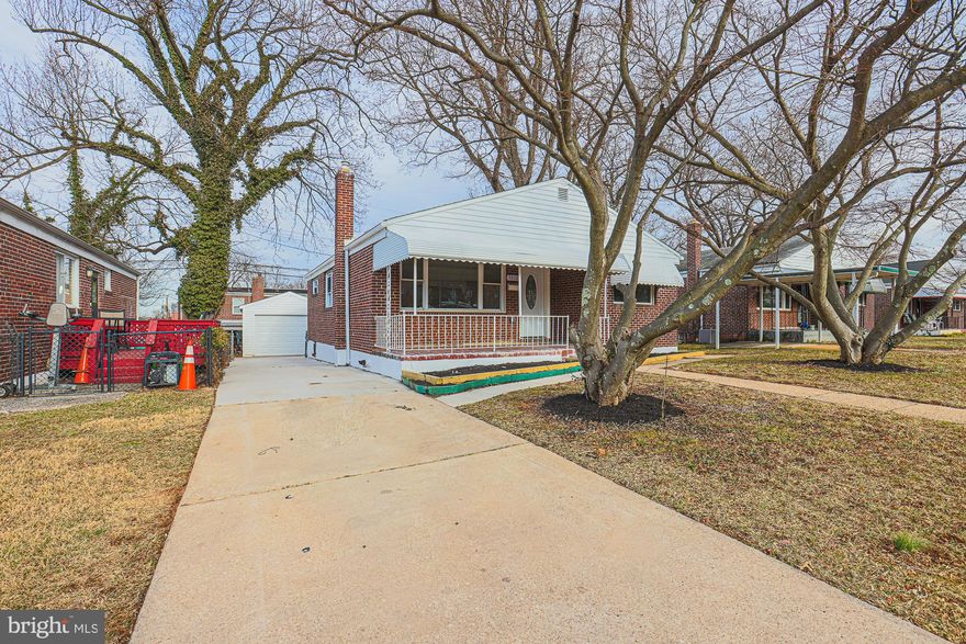 Driveway and sidewalks have been cleared from the snow! Come and see the beautifully remodeled 4-bedroom 2-bathroom brick rancher in Grove Park. Enjoy the roomy spacious feeling with the open floor plan. Gourmet kitchen with all new stainless-steel appliances and stone countertops kitchen island for additional counter space. The main level has 3 bedrooms and a full bath. The basement has a 4th bedroom, an additional full bath and a large family room. Tankless hot water heater so that you run out of hot water! On the outside you can enjoy the flat fenced in fenced backyard. Plenty of parking options with the long driveway and detached garage. Please remove your shoes when touring the property