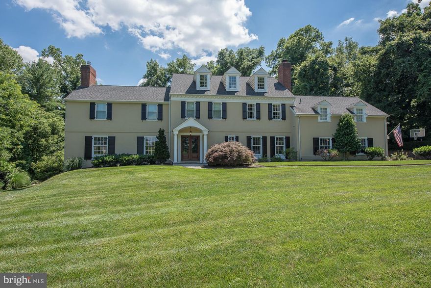 Welcome to this lovely classic colonial nestled on a private one acre professionally landscaped lot.  This gracious home is located on one of the most sought after streets in Gladwyne,  This home has outstanding formal room, a gourmet kitchen with all the bells and whistles, an inviting sunroom with views of the large patio which features an inviting heated in-ground spa with ample room for family fun.  The sophisticated master suite is an oasis of comfort and a highlight of this lovely home.  Easy access to all major roads, Philadelphia and all its amenities, restaurants and shopping as well as award winning public and private schools.  Enjoy Main Line Living at its Best!