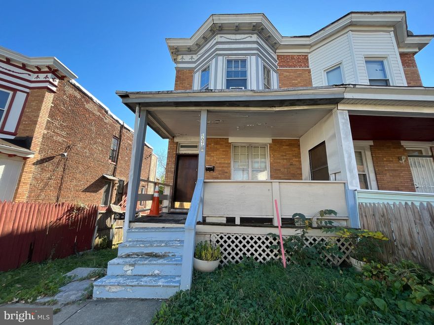 ONLINE AUCTION: Bidding begins 6/18/25 @ 10:00 AM. Bidding ends 6/20/25 @ 11:50 AM. List Price is Suggested Opening Bid. 2 Story Semi-Detached Porch-Front Townhouse located in the Richnor Springs area of Baltimore City. Residents can enjoy the nearby attractions such as John Hopkins University, Sherwood Gardens, Morgan State University, Northwood Commons Shopping Mall, & Loyola University Maryland. Property is Occupied. Easy Access to Major Traffic Arteries York Road & Greenmount Ave. Deposit: $7,500.