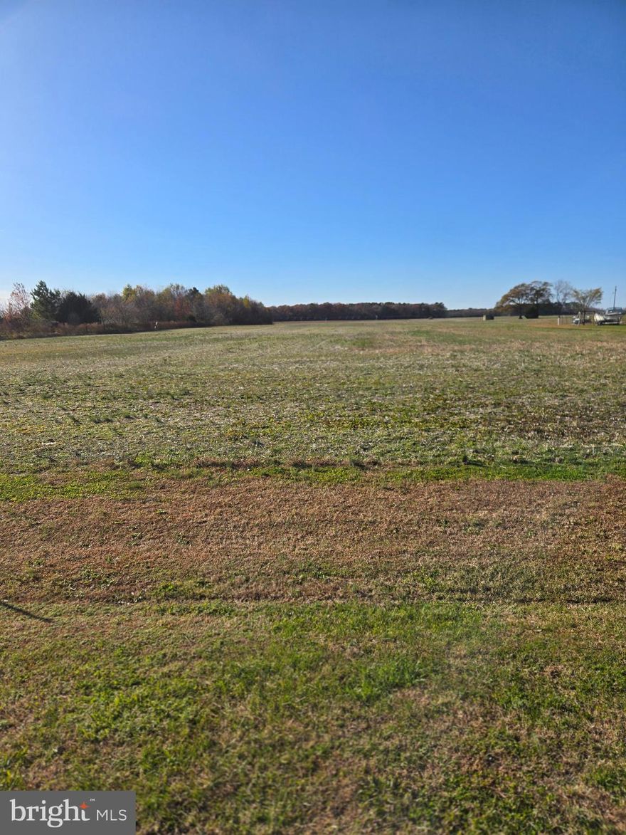 This 4 acre perc approved building parcel is cleared and ready to build.  Highly sought after in the desirable North Dorchester/Warwick School District.