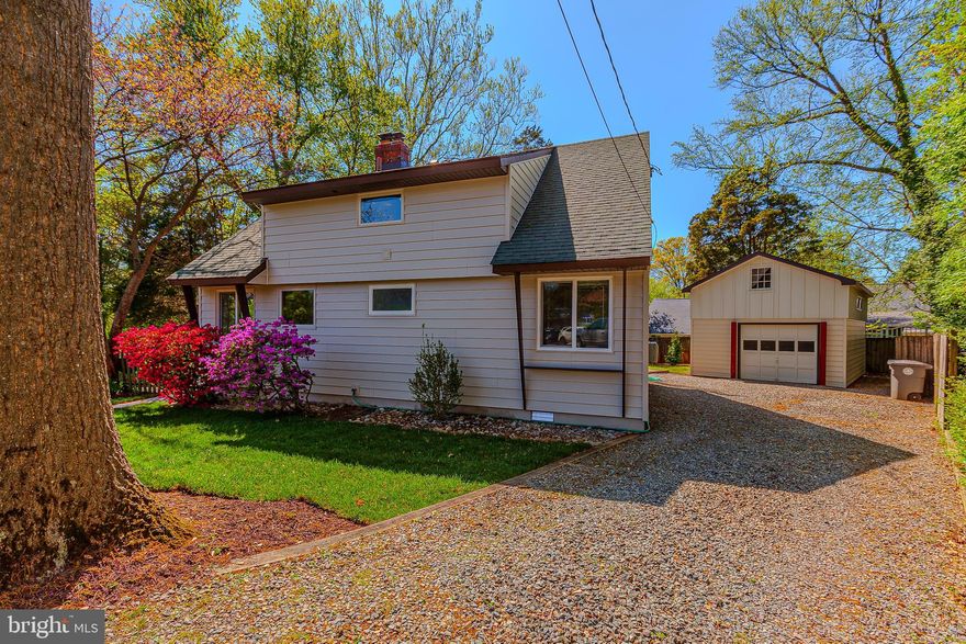 Open Houses Saturday April 27th (1-3PM) and Sunday April 28th (1-3PM) - WOW! Arguably one of Twinbrook's most attractive and enhanced properties! This premier cape cod home sits on a choice lot at the end of a quiet cul-de-sac and offers many exceptional features! A beautiful, open concept, main level floor plan includes an updated gourmet kitchen, a separate dining area with fireplace, two large bedrooms, and a recently remodeled full bathroom! Highlighting the main level is an impressive family room addition with vaulted ceilings, skylight, wood-stove, and sliding glass door to the backyard! A spacious upper level includes two additional bedrooms and an updated full bathroom! A massive, detached garage is the perfect space for a workshop, additional storage needs, or simply parking! A lovely, fully fenced backyard includes a patio for relaxation, lush landscaping, and plenty of green space for recreation! Superb Rockville location! Enjoy close proximity to area shopping, schools, Metro, and Rock Creek Park!