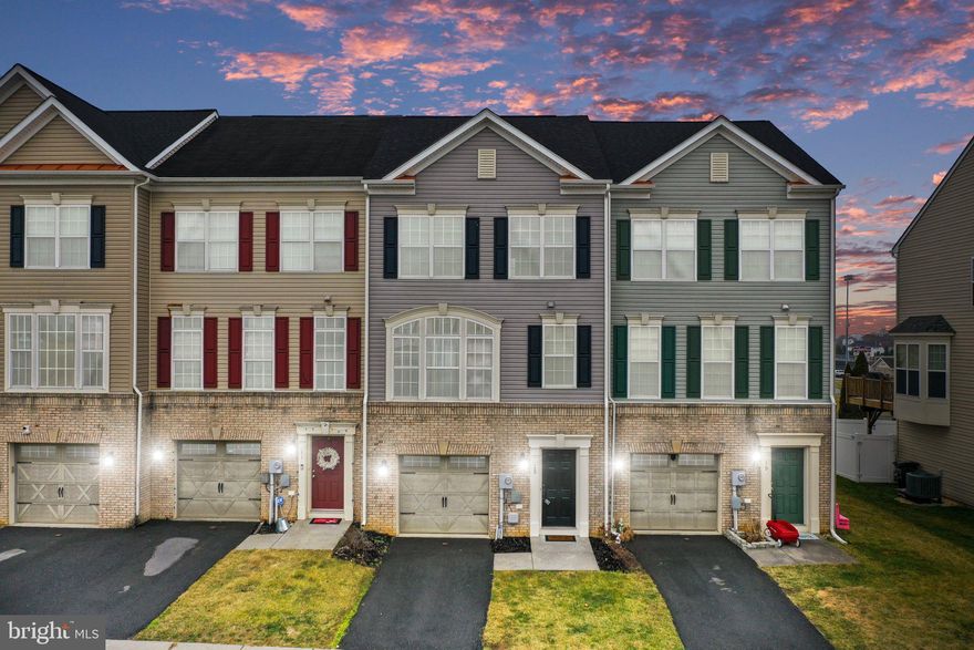 Nestled within the Huntfield Community, this charming townhome boasts a spacious layout featuring 3 bedrooms, 2 full baths, and 2 half baths (measurements of rooms are approximate).  The inviting living room is bathed in natural light, creating a warm and welcoming atmosphere for residents and guests alike.  The well-appointed eat-in kitchen offers convenience with direct access to the rear deck, perfect for enjoying meals outdoors.  The expansive primary suite provides a comfortable retreat, while the finished basement adds additional living space and leads to a rear unfenced yard.  Situated just off Rt 340, residents enjoy quick and easy access to local shopping centers, downtown Charles Town, Harpers Ferry, and Martinsburg, with the added convenience of nearby train stops like Duffields and Harpers Ferry for a seamless commute to Washington D.C. Additionally, the townhome is in close proximity to local shopping, restaurants, Charles Town Casino and race track for entertainment options.