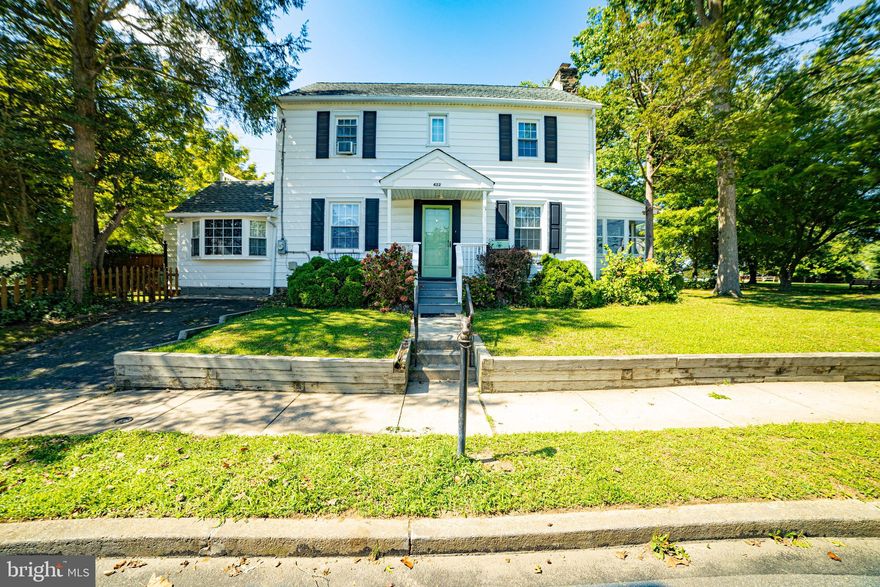 Location, Location, Location! Just a nice home facing the beautiful park in the heart of Ridley Park Boro. First floor features a lot of great space! Formal Living Room with hardwood floors and stone, gas fireplace, exits to a recently redone front porch, aka the reading room, where you can enjoy park view! Kitchen is modern with new flooring, gas stove and pantry. Formal Dining Room has hardwood floors. There is a super versatile family room, that has just been painted with full bath and step down/main level big laundry/mud room! The second floor has a cute sitting area heading into the primary bedroom. There is a door to the roof deck, roof just coated,  that overlooks the fenced back yard and shed! 2 additional bedrooms also have hardwood floors and there is a full hall bath! The basement is unfinished and used for storage and utilities! Some notable updates include new Hot Water Heater (2023), Gas Heat and Central Air with New  Blower and Motor (2024), Replacement Windows, Newer Porch Roof, and Coated Balcony Roof (2024).  This is indeed a well maintained, nice house in move in condition,  but can't say enough about its great spot! Walk to the R2 train, close to schools and I-476, I-95! The historic town is just blocks away with shops and restaurants! It's not often that a home surrounding the park comes on the market so you won't want to miss this one!