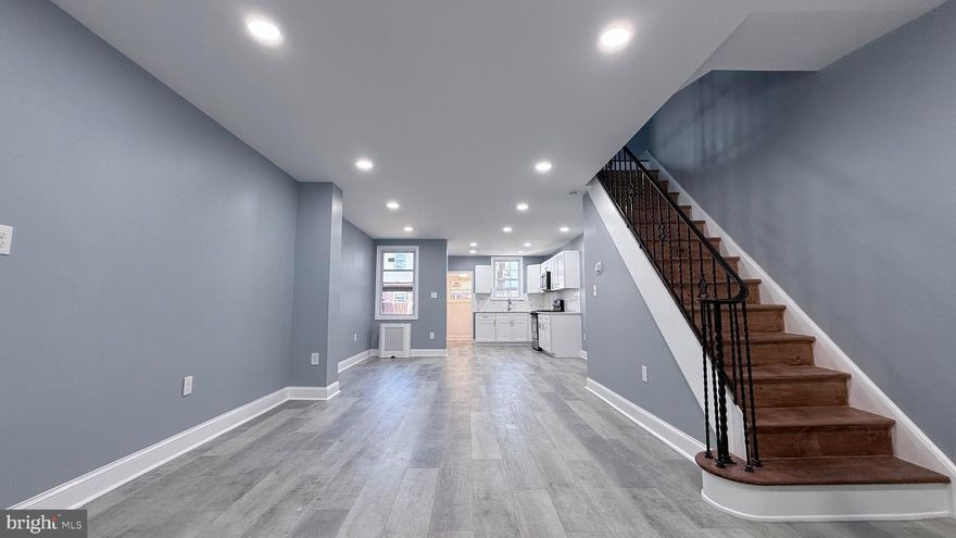 Welcome home!!! This is the perfect house to make yours. Only needing it's new owner to come in and make it whatever they want to make it. Feel the warmth of the house as soon as you step in and are met with the very bright and inviting grey colors along with the beautiful flooring as they all come to play very well with the recessed lighting from front to back. Make your way to the kitchen as you pass a pretty comfortable possible dining area and enjoy the gorgeous countertop which glows with the natural light coming in from 1 of the many brand new windows throughout the entire house. Make good use of the space available behind the kitchen by deciding what to do, as a suggestion it would make a really well placed pantry location ;). Going down you will find a very clean basement with lots of potential. Improved to be used to your liking with plenty of space for a laundry area. After you see the storage space in the front side follow along to see the garage which you can access from inside. Then check out the rear area where you can comfortably park an extra vehicle or place it safely in the garage. Let's go upstairs and find one of the most special features, 3 spacious bedrooms with some closet space, but truthfully the one that stands out the most is the main bedrooms' double doored closet. Make sure you don't miss out on seeing the very intriguing bathroom and appreciate every single detail from the clean tub to the newer skylight and as a plus, plenty of storage in the closet right behind its main door when you open initially open it. 

Don't miss your chance, book your showing today, this wont last long!