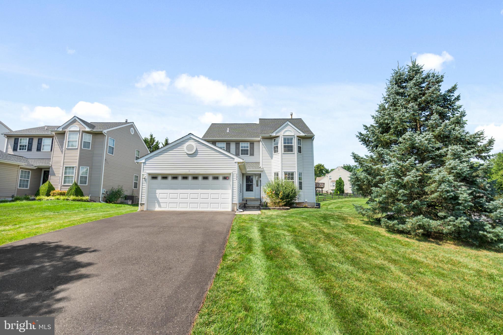 Welcome to 726 Queen Road, a well-cared-for one-owner home ideally situated in the vibrant and highly desirable community of Collegeville. Nestled on a spacious end lot with a manicured lawn and excellent curb appeal, this property offers a peaceful setting without sacrificing proximity to everything you need.
Inside, you’ll find a warm and functional layout designed with everyday comfort in mind. The main living areas are practical and inviting, providing a great flow between spaces for relaxing, entertaining, or working from home. The kitchen is equipped with ample cabinet and countertop space, along with newer stainless steel appliances—perfect for daily use and gatherings alike.
Upstairs features three comfortable bedrooms, including a primary suite that feels bright and open thanks to its vaulted ceilings. A full bathroom upstairs and a conveniently located powder room on the main floor support a modern and efficient lifestyle.
The partially finished basement gives you a head start on even more usable square footage—ideal for a home office, rec room, gym, or creative space. Just bring your final touches and personalize it to suit your needs.
Step outside to enjoy your oversized PVC deck, built to last and designed for outdoor living. Whether hosting friends or simply enjoying a quiet evening, the private backyard delivers a great backdrop for making memories. The insulated two-car garage and extended driveway provide generous parking and storage solutions.
Tucked into a quiet neighborhood just moments from top-ranked schools, scenic nature trails, parks, and the popular Providence Town Center, this home offers the perfect mix of small-town tranquility and big-time convenience. Easy access to Route 422 and the Perkiomen Trail make commuting and outdoor adventures a breeze.
This is your opportunity to own a lovingly maintained home in one of the area's most desirable neighborhoods. Come see it for yourself and schedule your private showing today!