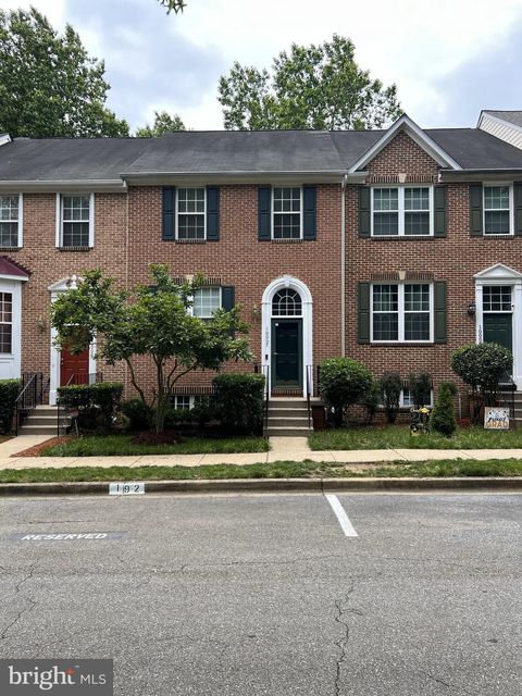 10007 TULIP TREE DRIVE BOWIE MD 20721