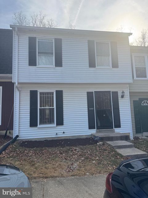 7007 MARBURY COURT DISTRICT HEIGHTS MD 20747