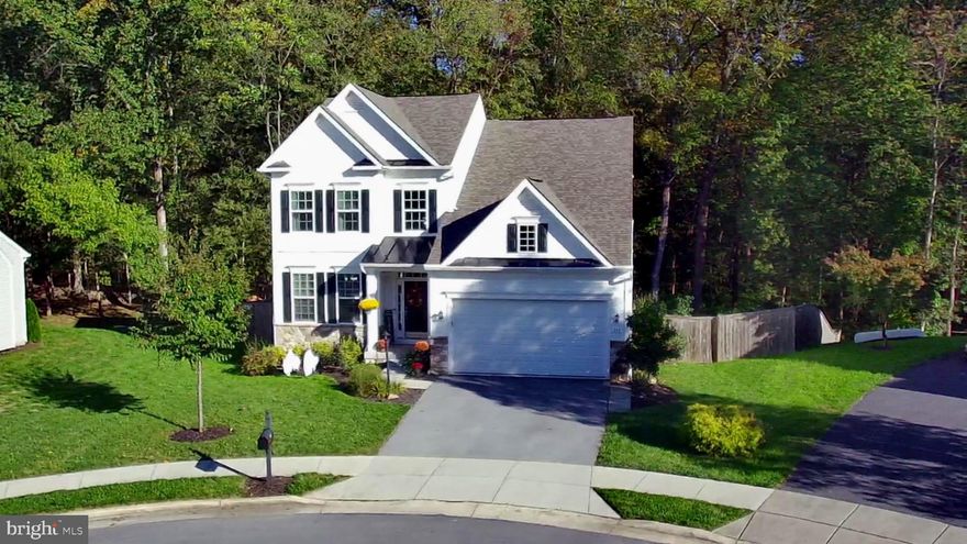 ***BEST AND FINAL OFFERS DUE BY TUESDAY 10/22 at 4pm PLEASE***
Looking for a beautiful home in a development that still offers privacy and tranquility?   Look no further!  This stunning 4 Bedroom, 2.5 Bathroom home located on a cul-de-sac and backing to serene wood, has everything you need.   So many fantastic features, but just a few are:  the first floor owners suite for ultimate convenience, gorgeous screened porch and large deck perfect for outdoor living, fenced back yard for added privacy or a place for the kids and or animals to play, an open foyer and family room with vaulted ceiling and cozy gas fireplace, hardwood floors throughout first floor, stairs and upstairs hallway, soaking tub in master bath and smart oven/range with convection and air fryer in one!   This home is also energy efficient,  with 6 inch walls, a tankless hot water heater and a Bosch heating and AC system.   In addition to the owners suite there are 3 bedrooms on the second floor, main level laundry room and full unfinished basement with walkout to back yard - ready for your personal touch!.  Great location near I-81 is perfect for commuters!  Make an appointment to see your dream home today!