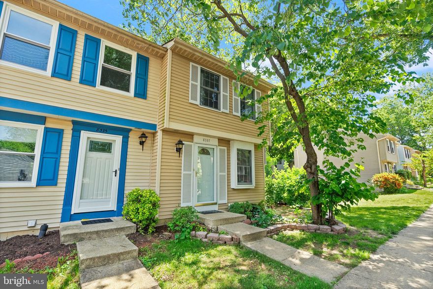 Open house Saturday 5/31! Welcome to this lovely end-unit townhome in Springfield!  Tucked away in Newington Forest, this home sits on a GREAT lot backing to trees and comes equipped with a huge backyard!  Spanning just under 1400 square feet across 3 levels, the property offers so much value in the heart of Fairfax County.  The main level features a kitchen with plenty of countertop and cabinet space, including a large built-in pantry.  You've also got beautiful stainless steel appliances!  The kitchen opens up seamlessly to a quaint dining area and lovely main living area with a pretty light brick fireplace.  Upstairs you've got 2 bedrooms and 1 full bathroom, including a spacious primary suite with a full-size walk-in closet, plus a second closet!  The basement offers a large, open recreation space, half bathroom, storage under the stairs, and laundry room with extra storage space!  You can also WALK-OUT to the oversized backyard on this one - enjoy a lovely deck space perfect for grilling and chilling, two storage shed spaces, large green space, and the privacy provided by the beautiful mature trees!  The icing on the cake is the location - situated in the ever popular Newington Forest community, you'll have easy access to commuter route, metro stops, all of Fairfax County's shopping and restaurants, and this one feeds to the South County High School pyramid!  You've also got access to the Newington Forest amenities - enjoy a swimming pool, sports courts, walking trails, and more!  This home is an unbelievable value in Springfield, so be sure to come see it for yourself!