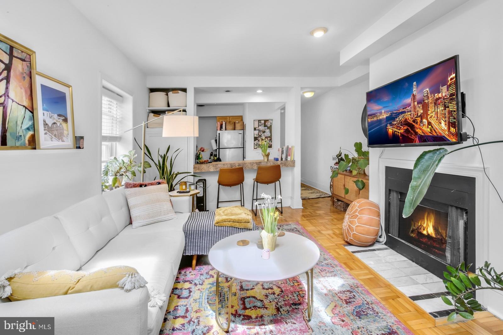 Discover your perfect Urban Oasis with Dual Decks & City Views! 1710 Wallace St Unit E, is a charming 1-bedroom, 1-bathroom top-floor condo nestled in the heart of the Fairmount neighborhood. Boasting 705 sq ft of sun-drenched living space, this residence offers a harmonious blend of modern amenities and classic Philadelphia character.
Key Features:
Spacious Living Area: The open-concept layout features hardwood floors, large windows, and a cozy fireplace, creating an inviting atmosphere.
Kitchen: Equipped with stainless steel appliances, tile flooring, and a convenient cutout to the living room, making entertaining a breeze.
Private Outdoor Retreats: Enjoy two private decks—one accessible via a spiral staircase from the living area and another off the bedroom—perfect for morning coffee or evening relaxation.
Comfort Year-Round: Stay comfortable with a high-efficiency electric mini-split A/C system, ensuring optimal climate control throughout the year.
Prime Location: Situated on a tree-lined street, this condo is within walking distance to local favorites like Bar Hygge, the Belgian Cafe, and the Spring Gardens. Convenient access to Whole Foods, the Philadelphia Zoo, and Fairmount Park adds to the appeal.
Whether you’re seeking a serene retreat or a vibrant urban lifestyle, this condo offers the best of both worlds. Schedule your showing today and experience all that this delightful residence has to offer.