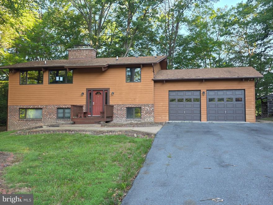 Grab your  kayak and canoe!  This 3 Bedroom 3.5 Bath, 2 car garage situated at the top of a hill overlooking Twirly Hole. HUD MAKES NO REPAIRS. HUD CASE#241-939136 ). EQUAL HOUSING OPPORTUNITY. GROUND RENT/HOA/CONDO FEES/FF Fees if any to be verified by purchaser. All offers submitted to HUDHOMESTORE for bid status and availability visit HUDHOMESTORE.