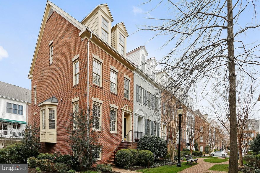 OPEN HOUSE HAS BEEN CANCELED. In-town privacy w/tons of light in quiet courtyard setting. End unit w/main level entrance & basement perfect as a rec room, man-cave or yoga studio. Beautifully landscaped location for peaceful living in the one-of-a-kind community of Old Town Village. Blocks to Metro, shops & dining.  2-car garage, community pool & gym.