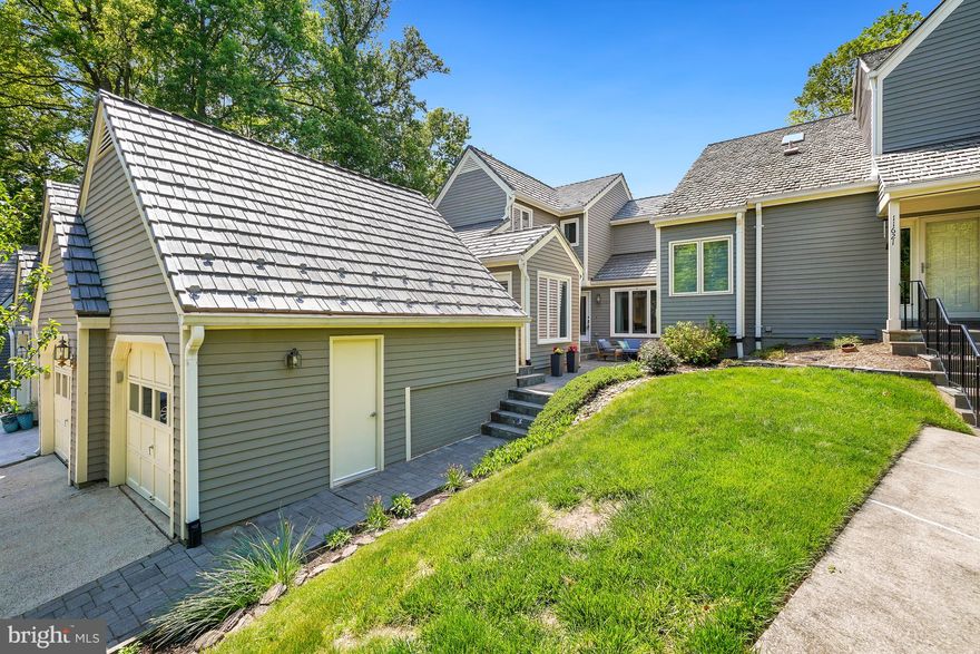 Tucked away in a quiet neighborhood, 11619 Chapel Cross Way offers an exceptional level of privacy with a serene, tree-lined setting that feels like your own retreat. This beautifully updated home features modern finishes throughout, including a renovated kitchen, updated baths, and thoughtfully designed living spaces with function for both comfort and style. Large windows bring in natural light while maintaining a sense of seclusion, and the outdoor areas provide the perfect backdrop for relaxing and entertaining. The main level includes the updated kitchen, sun-drenched dining room, family room with a fireplace and custom coffee bar and a main level bedroom/den. The family room also has access to the refinished back deck! The upper level includes a large Primary Suite with a walk-in closet and updated bathroom. There is a secondary bedroom and bathroom upstairs – featuring a wonderful soaking tub! The lower level has an exercise room, oversized rec room and a storage/laundry area. Recent updates include a DaVinci composite roof with 50-year transferable warranty, and smart appliances (washer/dryer, dishwasher, and Ecobee+ thermostat). Other notable upgrades include water heater, windows, doors and heat pump! This home is in Ashley Court Cluster – a desirable neighborhood within Reston Association and less than a half mile from North Point Village Center. Ashley Court Cluster covers exterior painting for all homes every 5 years! Reston Association allows homeowners to enjoy tons of amenities including miles of trails, pools, tennis courts, pickleball courts, lakes, playgrounds and so much more! Between the features of this charming, turnkey home and the community, this has everything you’re looking for! 11619 Chapel Cross Way is conveniently located near major commuting routes, Reston Town Center, shopping centers, restaurants and so much more! This home combines privacy, modern updates, and the unique lifestyle benefits of Reston—making it a rare opportunity in a sought-after location. You won’t want to miss it!