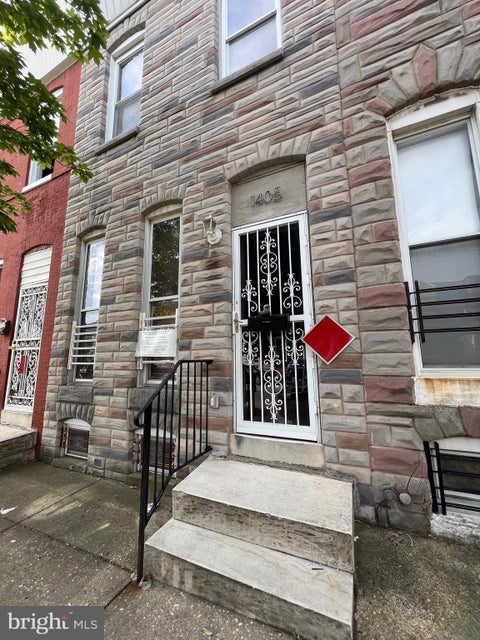 Townhouse For Sale - 1405 E Lanvale Street<br/> BALTIMORE, MD 21213