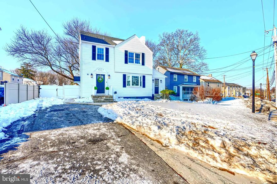 Welcome to this beautifully renovated,  spacious colonial single family home!!  
You won't be disappointed when you step in to this well kept updated home. This house boast of luxury wood floors, a spacious living room and formal dinning room. The kitchen comes with plenty of cabinet space with Quarts counter tops and smart wifi stainless steel appliances. Imagine watching your favorite youtube cooking show on your smart refrigerator while cooking dinner! Or walking out and having breakfast on your large deck off the dinning room in your huge back yard. Upstairs you will find 3 bedrooms and 1  custom tile bathroom with a smart bluetooth speaker fan that lets you enjoy your favorite tunes when using the bathroom,
Contemporary lighting through, and to finish it off a fully finished basement thats large enough to add  a 
4th bedroom,  that comes with a full bathroom with shower and custom fireplace wall. Use the basement as an in-law suite or rent it out for extra income. It comes with a separate side door entrance.
The home has a large storage shed and 4 car driveway depending on the size of your vehicle. 
Centrally located near shopping, golf course, minutes from Rt 695, 70, 83 and downtown.
Hurry this one won't last!!!!