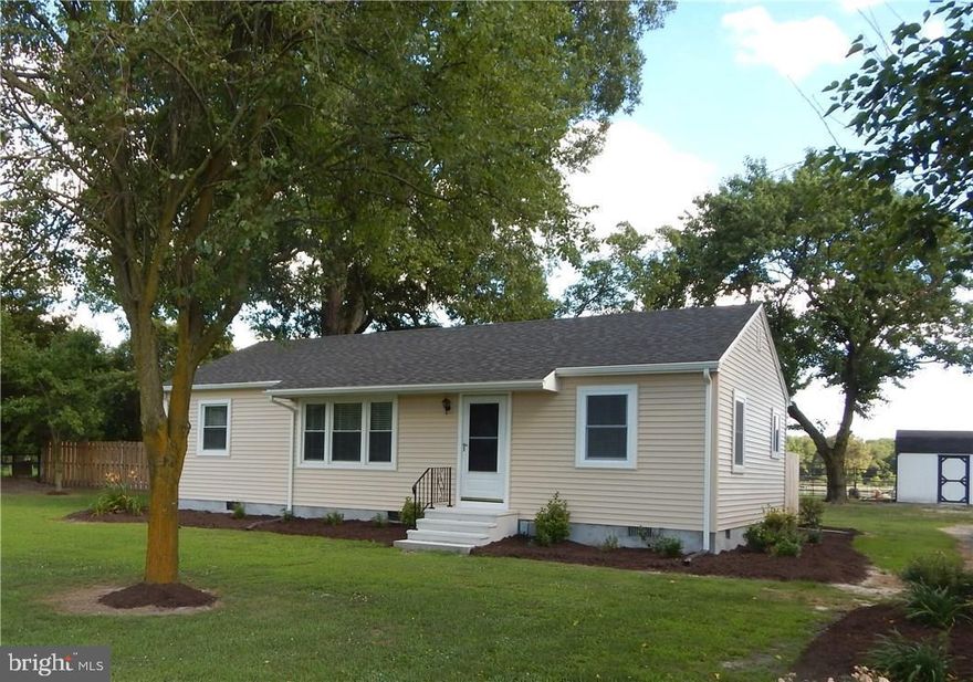 Welcome to this charming 2-bedroom, 1-bathroom home nestled in the heart of Delmar, MD. With approximately 986 square feet of living space, this cozy abode offers a perfect blend of comfort and functionality. Situated on almost half an acre of land, there's ample room for outdoor enjoyment and potential expansion. Whether you're relaxing indoors or exploring the spacious backyard, this property invites you to embrace the tranquility of suburban living. Don't miss the opportunity to make this delightful home yours!