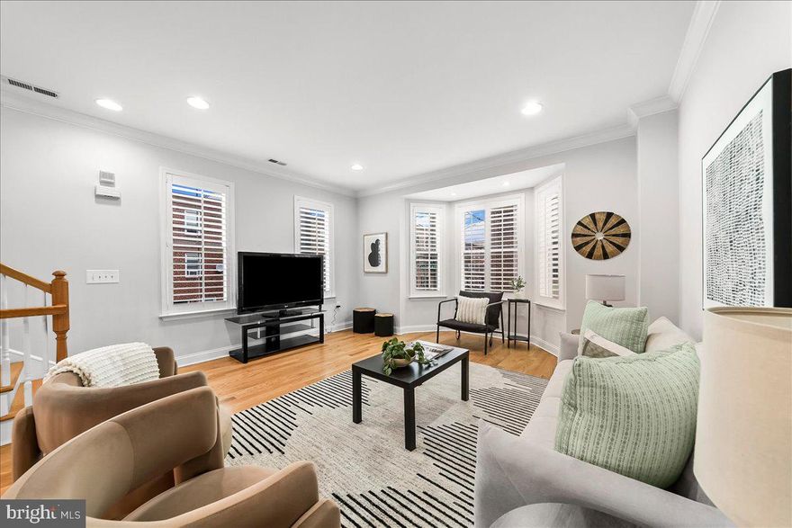 Commanding its corner with quiet confidence and bathed in morning light, Sunrise on Dorrance is the gem you've been waiting for—now offered at an improved price of $949,900, presenting an exceptional opportunity to own one of Graduate Hospital’s most distinctive homes.

Positioned on a coveted east-facing frontage, this residence captures the morning sun in a way that feels almost cinematic, a daily ritual of warmth and brilliance that sets the tone for everything that follows.

This 3-bedroom, 3.5-bath home offers nearly 3,000 square feet of finished living space, including a fully finished lower level, delivering a level of scale, flexibility, and livability rarely found in the neighborhood at this price point. Hardwood floors throughout, soaring ceilings, skylight, and oversized windows flood every level with natural light, while the home’s rare width and corner exposure create an open, airy feel that truly sets it apart.

The first floor features a full bedroom and full bathroom, offering unmatched versatility for multi-generational living, long-term guests, or a private office suite. This level flows seamlessly to a ground-level garden patio—an inviting outdoor extension perfect for entertaining or quiet moments of retreat.

The second floor serves as the heart of the home, anchored by a gourmet eat-in kitchen with granite countertops, peninsula seating, stainless steel GE Profile appliances, under-cabinet lighting, and rich wood cabinetry. Sliding doors open to a sun-drenched Trex deck, creating effortless indoor-outdoor living.

The third level offers two spacious bedrooms and two full bathrooms, including a serene primary suite with a spa-inspired bath featuring a Jacuzzi tub, walk-in shower, Kohler fixtures, and generous closet space. A second full bathroom ensures comfort and privacy for the additional bedroom, while a conveniently located laundry closet enhances everyday ease.

Crowning the home is a composite rooftop deck with sweeping skyline views and electrical hookups—an entertainer’s dream and a private escape above the city.

Beyond aesthetics, the home’s infrastructure delivers true long-term value: upgraded 200-amp electrical service, CAT-5 wiring with Ethernet access on every level, dual-zoned HVAC, energy-efficient windows and doors, and durable James Hardie siding—all thoughtfully designed for performance, efficiency, and peace of mind.

Location elevates everything. Just blocks from Carpenter Green Park, moments from dining at L’Anima, and a short walk to the neighborhood plaza featuring Starbucks, Target, Insomnia Cookies, Sprouts, and Giant—daily convenience meets vibrant city living. Less than a mile from Rittenhouse Square and South Street, you’re connected to the very best of Philadelphia while enjoying the charm and community feel that defines Graduate Hospital.

As an added advantage, the seller is offering access to a 3.75% interest rate program for qualified buyers through a preferred lender, potentially reducing monthly payments by nearly $1,000 during the first year.

Now priced at $949,900, Sunrise on Dorrance represents a rare combination of scale, light, location, and lifestyle, making it one of the most compelling values in Graduate Hospital today.

Sunrise on Dorrance is more than a home. It is a rhythm of light, intention, and elevated city living—without compromise.