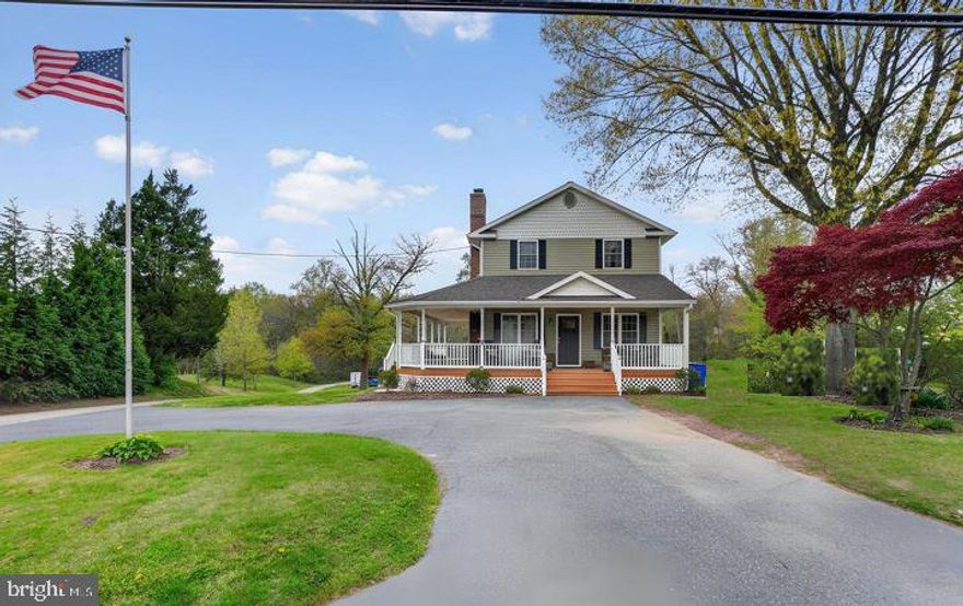 This home could be your home in the sought after Howard County, Maryland.  This home has been totally renovated, adding 1,680 SF to the original house giving it over 3100 SF of home to enjoy on a .77 acre of property. This home give you 4 large bedrooms 3 Full baths. This home has hardwood floors thought out the house in the living room, family room, office and hallway on the main level.  New carpet has been installed in the primary bedroom and hall upstairs. You can cozy up to a wood burning fireplace in the living room.  The office has lots of light shining in through the windows. The 4th bedroom is located on the main level which would be great for guest and family. There is also a full bathroom on the main level. New screens have been installed in all the insulated window.  The kitchen has 42" high custom cabinets for plenty of storage with a coffee/baking area nook.  There is a elite Jen-air down draft gas range with a double wall oven with microwave and a conventional oven having self-cleaning features in all of them.  The entire home has just been custom designed and painted. The basement is partially finished with electric, studs and insulation with sealed painted concrete floors. This is ready to finish it off with your own design. It would be great for adding theater room or second family room and it already has storage area in the in the utility room.  There are many other custom features that make this a must see home. Come into the Spring time owning this home so you can relax on the wrap around porch and enjoying the peace and quiet the neighborhood offers. Seller is also offering a Home Warranty. Schedule a showing online or contact listing agent. Keep your eye out for upcoming Open House next week. Hope to see you soon.