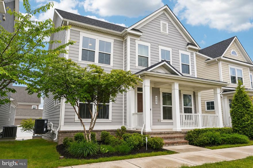 Welcome to 506 Ladywell Street, a beautifully appointed 4-bedroom, 4.5-bath home located in the sought-after Greenleigh community. This home offers upgraded flooring, spacious living areas, and a thoughtfully designed layout suited for both everyday living and entertaining.

The gourmet eat-in kitchen features quartz countertops, a large center island with seating, stainless steel appliances, double wall ovens, a gas cooktop, tile backsplash, under-cabinet lighting, 42-inch cabinetry, and a walk-in pantry. Adjacent casual dining and gathering spaces provide a seamless flow throughout the main level.

The formal dining room showcases a striking beamed coffered ceiling, adding architectural character and style. Upstairs, the spacious primary suite includes an en-suite bathroom with a double-headed walk-in shower and ample storage space. An additional bedroom with a private full bathroom offers flexibility for guests or extended living arrangements. A convenient second-floor laundry room adds everyday functionality.

The fully finished lower level provides versatile space for a recreation room, office, fitness area, media room, or additional entertaining space. Conveniently located near shopping, dining, major commuter routes, and local attractions, this home combines comfort, style, and accessibility in a vibrant community setting.