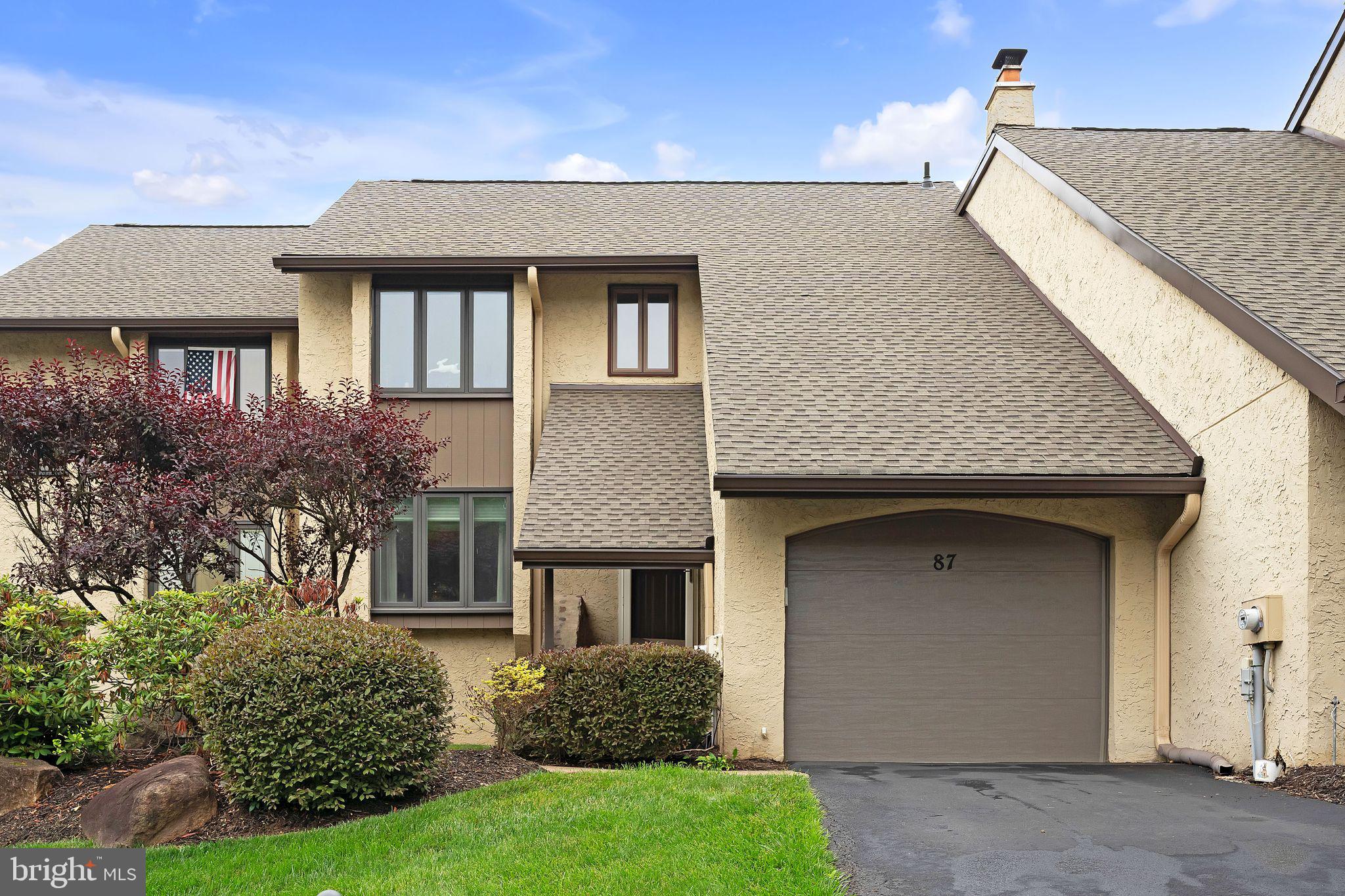 Welcome to 87 Golf Club Drive – A Move-In Ready Townhome in the Heart of Langhorne! Located in the desirable Windy Bush community, this beautifully maintained 3-bedroom, 2.5-bath home offers over 2,000 square feet of comfortable living space. With thoughtful updates and a low-maintenance lifestyle, this property is perfect for anyone looking for both convenience and charm. Step inside to a bright and inviting layout featuring a spacious living and dining area, ideal for entertaining or relaxing at home. The kitchen offers newer appliances and plenty of cabinet space. Upstairs, you’ll find three generous bedrooms, including a primary suite with a private bath and ample closet space. Enjoy the outdoors on your private brick patio – perfect for morning coffee or evening get-togethers. This home also features newer major systems, including a new roof (Dec 2024), water heater (2017), and central air, giving you peace of mind for years to come. Located just minutes from shopping, dining, parks, and major routes, 87 Golf Club Drive offers a fantastic location within the Neshaminy School District. Don’t miss your chance to own this well-cared-for home in a quiet, established community – schedule your showing today!