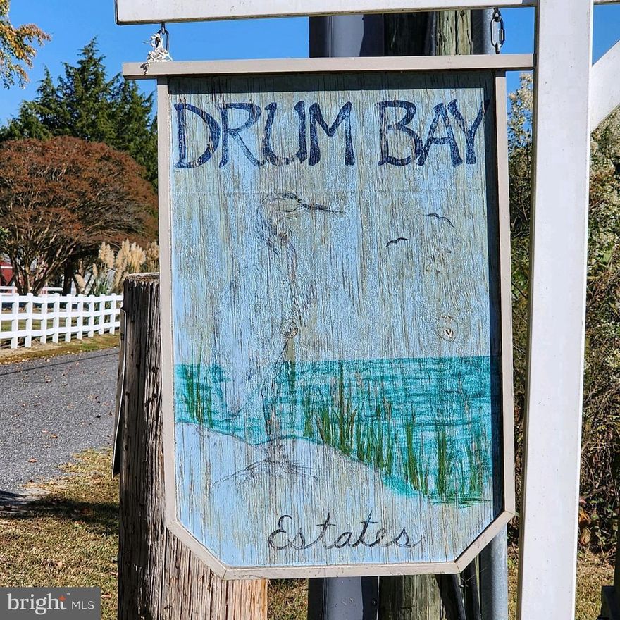 Come to find the sweet charm of Drum Bay Estates. This community has a POA that includes a boat ramp and beach area with a playground and large pavilion. Originally developed in 1952 as a fishing shack community, everything you need to live by the water lives here too. Whether you enjoy fishing trips, a day on the water or even a rental investment, make Drum Bay your choice. Bingo and cookouts are some of Brum Bay Estates favorite gatherings to do in the pavilion that sits viewing the water. Find yourself located on the Lower Machodoc Creek, a short boat ride from the Potomac River that eventually leads to the Chesapeake Bay.