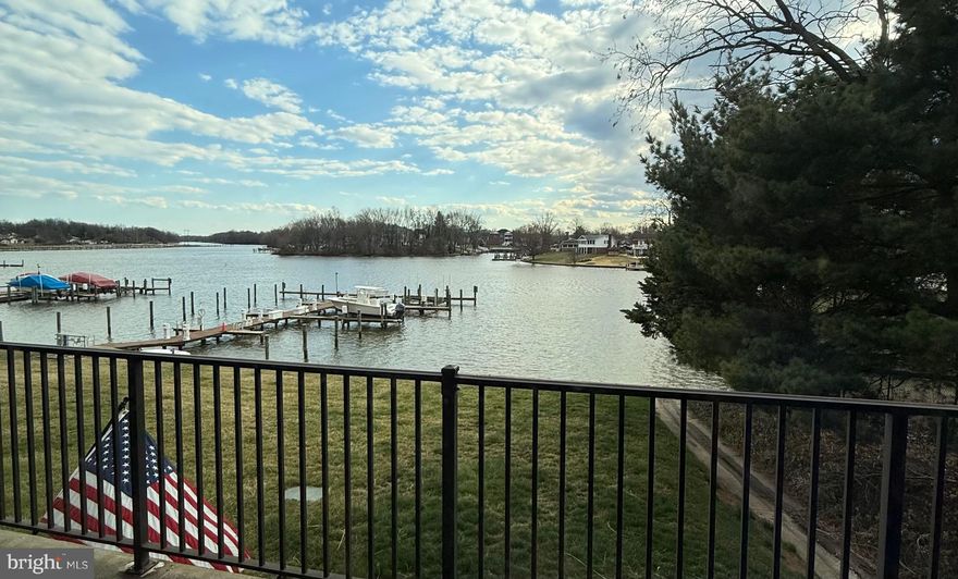 Stunning 2-Bedroom, 2-Bathroom Waterfront Condo in Joppatowne's Gunpowder Cove Complex. This condominium offers the perfect combination of luxury and waterfront living. Located on the second floor, this unit boosts breathtaking sunset views from your private balcony that has a storage shed. The home has been thoughtfully upgraded with custom kitchen cabinets, sleek granite countertops, and a spacious peninsula that provides ample counter space. The kitchen also includes high-end appliances ideal for the home chef. The large living room/dining room combination offers two sets of sliding glass doors that provide an expansive view of the water. The primary bedroom features a walk-in closet with custom built-ins plus two additional closets, and a full bath. The second bedroom also includes a large walk-in closet. Upgraded light fixtures and ceiling fans add the finishing touch to this already stunning home. The condo has a newer high-efficiency heating/AC unit and hot water heater with a transferable warranty. In addition to the incredible living space, this home comes with a rare 40-foot deeded boat slip, complete with electric and water, and a dock box perfect for boating enthusiasts. It's an ideal location situated only 20 minutes to the Chesapeake Bay. Enjoy the nearby North Bay Marina currently undergoing development with exciting plans for a restaurant, tiki bar, pool, and live entertainment. Mariner Point Park is close by, perfect for outdoor relaxation. The low condo fees include pier maintenance, landscaping, trash, and water. This is truly a rare opportunity for anyone seeking the ultimate waterfront lifestyle. Don't miss out on this beautiful turnkey home!