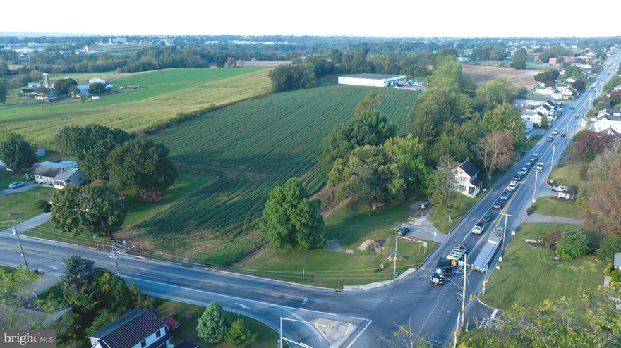Excellent opportunity to own two adjoining parcels totaling 8.96 acres in East Lampeter Township, Lancaster County. The offering includes an 8.0-acre vacant tract zoned Village Commercial and an adjoining 0.96-acre residential property featuring a classic farmhouse with rental income.

The Village Commercial zoning provides outstanding flexibility for commercial, mixed-use, or agricultural development while maintaining a strong investment foundation in a high-visibility location. Both parcels are open, level, and located in the Conestoga Valley School District, just minutes from Route 30, Lancaster City, shopping, and area attractions.

Parcel 1 – Vacant Land:

Address: 0 Eastbrook Rd, Lancaster, PA 17602

Size: ±8.00 Acres

Zoning: Village Commercial

Annual Taxes: $3,743

Property Class: Vacant Land

Public Utilities: Not currently connected (no water, sewer, or gas)

Parcel 2 – Residential / Rental Property:

Address: 2498 Old Philadelphia Pike, Lancaster, PA 17602

Lot Size: 0.96 Acres

Home Size: 3,487 SF (2,173 SF finished above grade)

Style: 2-Story Farmhouse (Frame/Vinyl)

Bedrooms: 2 | Bathrooms: 1.5 | Fireplace: 1

Heat: Hot Water / Radiators | Roof: Slate

Water: Private Well | Sewer: Public

Year Built: 1900

Annual Taxes: $4,589