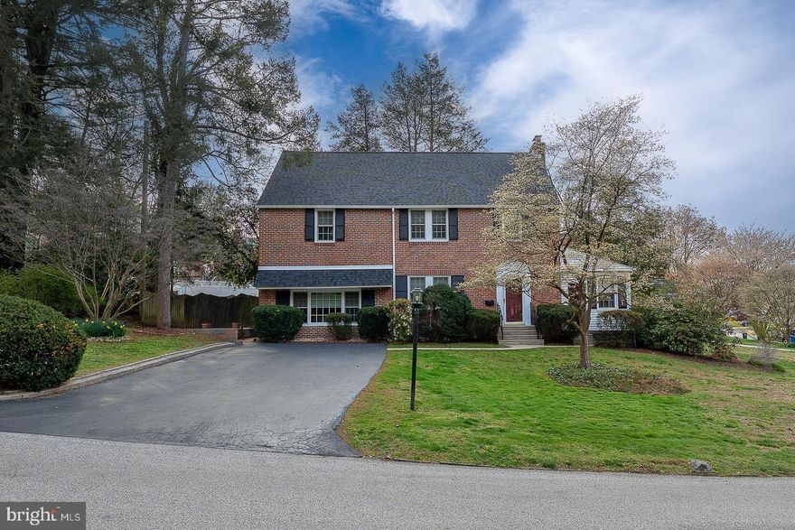 This 4 bedroom 2.5 bath brick Colonial home is perfect for a very lucky buyer seeking to live in the award-winning Wallingford-Swarthmore School District!  Timeless details such as parquet wood floors and solid hardwood doors with crystal knobs bring the elegance of the home’s original era beautifully into the present. This residence is filled with charm while offering the features today’s lifestyle demands.  The thoughtfully updated chef’s kitchen showcases white KraftMaid cabinetry, granite countertops, two spacious pantry cabinets, a 5-burner stove with griddle, and a Bosch dishwasher. It opens seamlessly to an inviting family room—ideal for everyday living and casual entertaining.  For more formal occasions, enjoy a generously sized dining room perfect for elegant affairs, along with a charming living room featuring a cozy wood-burning fireplace.  The first floor also offers a versatile bonus room, providing endless possibilities—home office, fitness space, playroom, or yoga studio—tailored to your needs. Upstairs, the primary is en-suite and includes an updated bath, while three additional bedrooms are all generously sized and equipped with ceiling fans.  The large attic is floored providing wonderful storage space, and there is added value with a brand new roof and replacement hi-end Marvin Integrity Wood Ultrex windows throughout.  Step outside to a patio just off the kitchen, where you can relax and enjoy the beautifully blooming green space within the fully fenced yard area for offering a place for your pet dog to safely roam.  A storage shed adds convenience for tools and outdoor essentials.  The location is exceptional—just steps to the Wallingford Swim & Racquet Club and just minutes to Philadelphia International Airport and Center City, with easy access to major routes. Ideally situated between the picturesque Swarthmore College campus, offering rich cultural experiences, and the vibrant town of Media with its dining and shopping, Nether Providence is consistently recognized as one of Pennsylvania’s most desirable places to live.  Don’t miss this opportunity—schedule your private showing today!