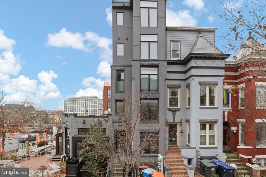 Modern living in this beautifully renovated apartment nestled in the vibrant and sought-after Bloomingdale neighborhood. Located on a quiet, tree-lined street, 4 R St NW #5 offers a perfect blend of historic charm and contemporary design. Step inside to find an open-concept living space with hardwood floors, high ceilings, and ample natural light streaming through oversized windows. The gourmet kitchen features stainless steel appliances, mosaic tiled backsplash, granite countertops, and sleek cabinetry and a kitchen island. The bedroom provides generous space and privacy, offering an en-suite bathroom and custom closet space. In-unit washer and dryer, central air conditioning, and modern finishes throughout ensure and outdoor space offer comfortable and contemporary city living. Located just minutes from Shaw, U Street, and Capitol Hill, with many options for dining, parks, and nightlife.  .7 miles to Shaw Metro station.  Nearby Metro access and multiple bus lines make commuting a breeze.