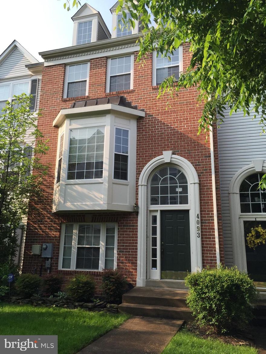 What a beautiful townhouse conveniently located in the Random Hills neighborhood!  The 1800 square foot interior has been recently upgraded.   Three bedrooms, 2.5 half baths, eat-in kitchen with new stainless appliances and hardwood floors throughout.  The master bedroom has a vaulted ceiling and walk-in closet.  The ground level has a family room that also leads to the two-car garage.   This house has easy access to Rts 66+50, Fair Oaks Mall, Wegmans, Fairfax Corner, and many restaurants.  This property is a must see! Please  schedule an appointment with 2 hour notice.