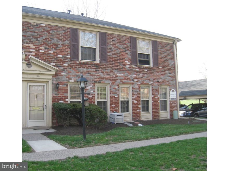 Great 2 bedroom 1.5 bath in wonderful location right off the parking. Newer Kitchen; baths; recently painted. Included are refrigerator, washer and dryer. Newer Pella Slider to rear patio. This home is ready to move into. The condo fee is $276.84 a month and water $10.04 and sewer is $23.61. Gas comes in bulk. Buyer is responsible for condo fee, gas, water and sewer as well as electric. Heating, Hot Water Heater and Central Air maintained by Georgetown. There is a one time Capital Contribution of $973. Great location is convenient to schools, shopping & restaurants. Walk to R5 train station. Included Pool and Tennis Court.