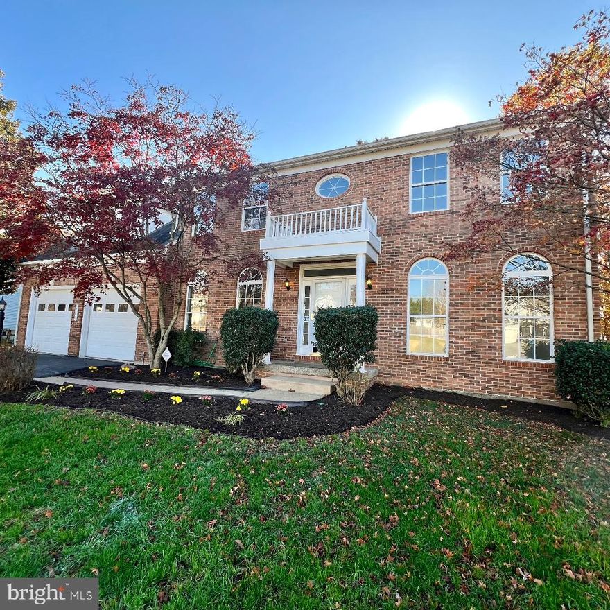 Prepare to be amazed by the transformation from the moment you step inside! The inviting two-story foyer sets the stage for the impressive upgrades that await! Fresh paint throughout creates an inviting ambiance, while brand-new luxury vinyl plank flooring adorns the main level. The front formal dining and living rooms, enhanced by chair and crown molding, add an elegant touch. The eat-in Gourmet kitchen is a showstopper, boasting newly installed sleek Quartz countertops, new sink, a kitchen island to gather around, and ample cabinetry with updated luxury handles/knobs. State-of-the-art stainless steel appliances, including a new gas stove, make this kitchen a dream! Updated and modernized lighting graces every corner, both inside and out, bringing an extra touch of elegance to the entire space! Effortless entertainment flows from the kitchen into the family room, which features a new ceiling fan, brand new french doors connecting to a rear 12x12 deck, creating a perfect indoor-outdoor living space. An updated luxury half bath adds to the convenience on this level. Ascending to the upper level, brand new carpeting guides you to the private and spacious owner's suite, complete with a comfortable sitting area, new ceiling fan, two separate walk-in closets (extended storage space in one), and an updated ensuite master bath with a skylight, recessed lighting with night light, stall shower and soaking tub, new toilet, updated double vanity, sleek countertops, new fixtures, and stylish lighting. Three additional generously sized bedrooms and an updated hallway bath offer additional comfort and convenience for family and guests alike. The fully finished walkout lower level provides ample room to grow and spread out, featuring an extension of the brand new plush carpet, a potential 5th bedroom/den or office, an updated full bathroom, a large storage room, and an oversized recreation room. The new sliding glass door leads to the rear yard, inviting natural light and providing easy access to the outdoors. The expansive backyard backs to trees and offers plenty of space for recreational activities, gardening, or the creation of a personalized outdoor retreat. Professionally landscaped yard situated in a tranquil cul-de-sac, thus the origin of the street name! Oversized 2 car garage with new garage door openers. 7 year young roof, HVAC and water heater! Conveniently located near Mapledale Plaza, Giant Grocery Shopping/pharmacy, banking, childcare, restaurants and top schools including sought after Colgan High School, and major transportation routes, this property ensures easy access to everyday essentials, making it a perfect place to call home!